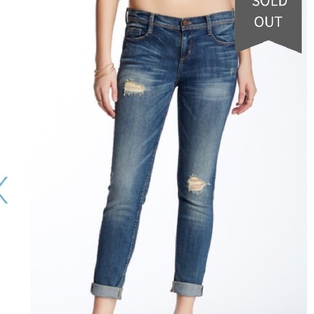 SP Distressed Boyfriend Jeans for Nordstrom